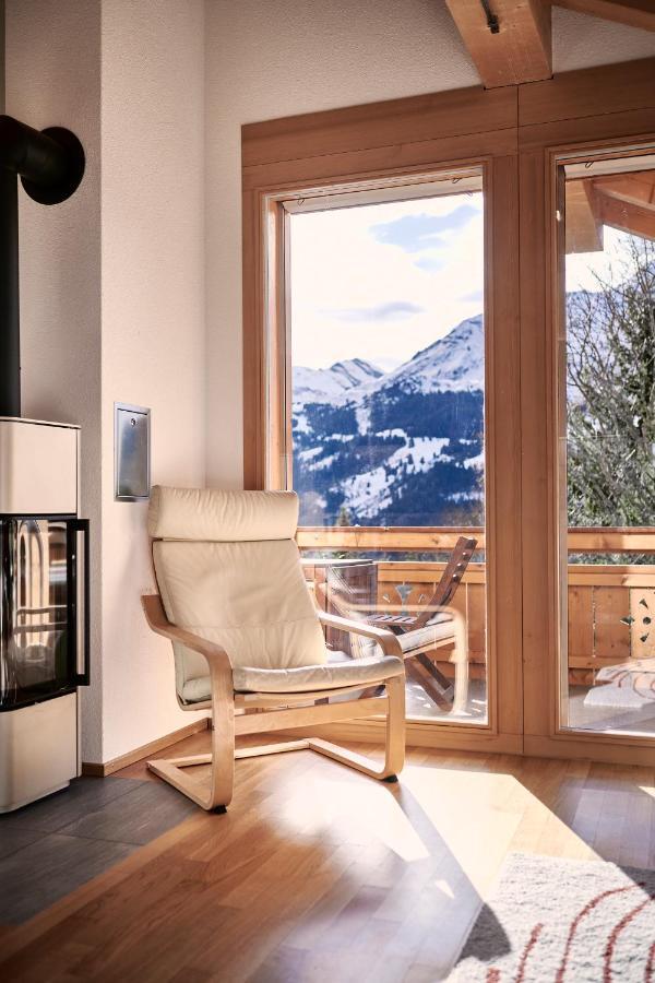 Chalet Bergfrieden Penthouse Wengen Exterior photo